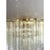 Italian Murano Glass Flush Mount with Tronchi Design by Simoeng for Simoeng For Sale - Image 6 of 8