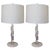 Brown 22k White Gold Ankor Lamps by Bryan Cox - a Pair For Sale - Image 8 of 8