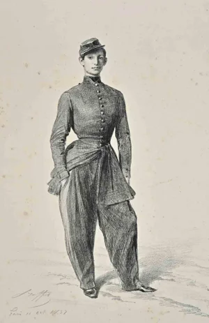 Auguste Raffet, Military, Original Lithograph, 1857