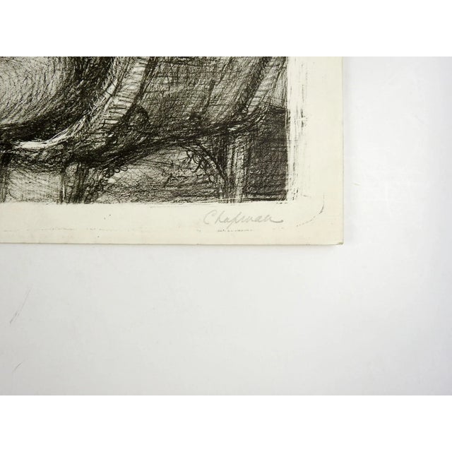 Mid-Century Modern Mid 20th Century Reclining Nude Lithograph For Sale - Image 3 of 4