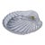 Vintage Mikasa Walther Glas Seascape Clear Thick Crystal Seashell Platter Centerpiece Bowl For Sale