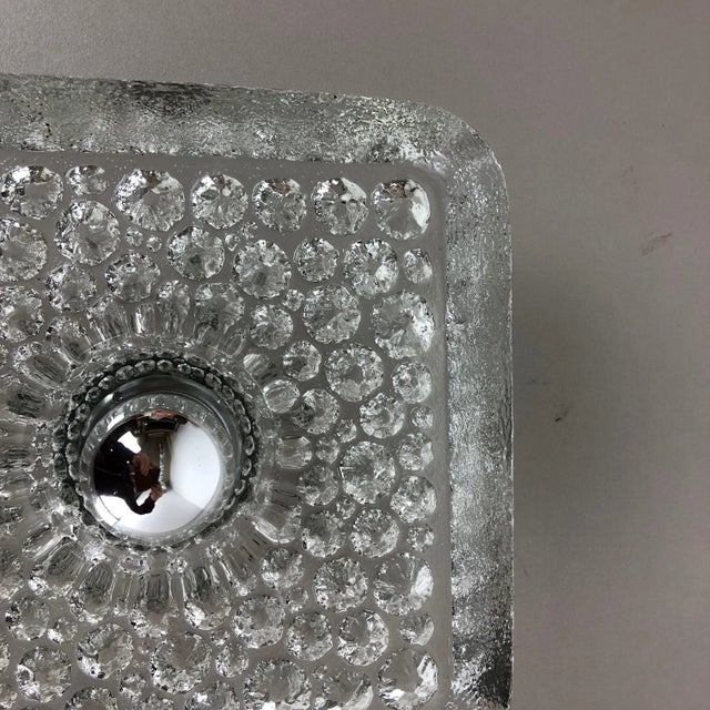 Large Vintage Glass Bubble Sconce from Peill & Putzler 1970s For Sale - Image 14 of 16