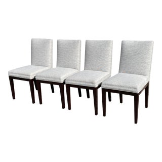 Modern Christian Liaigre for Holly Hunt Low Profile Dining Chair Set For Sale