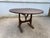 Antique Round Winemaker's Target Folding Table with Tilting Top, 1890s For Sale - Image 4 of 18