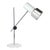 Italian White Aluminium Desk Lamp from Prova, 1960s For Sale