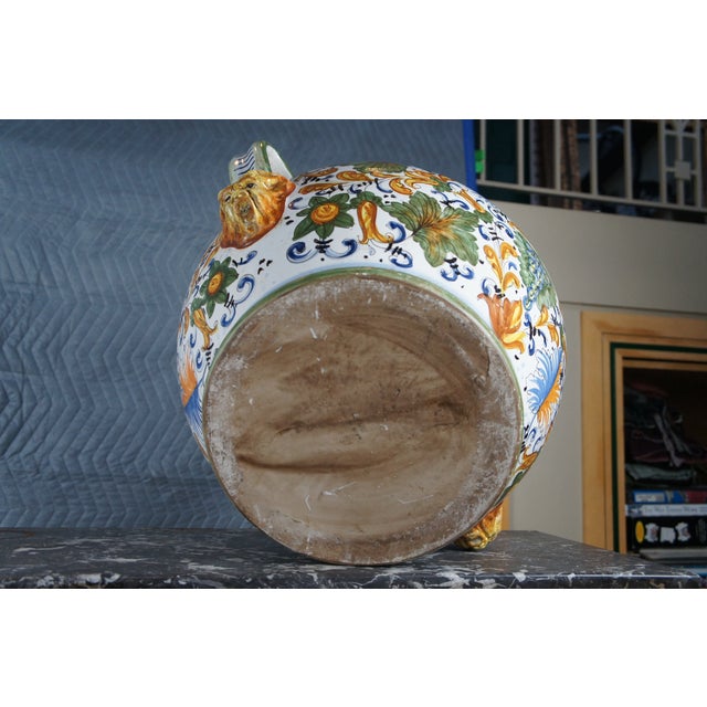 Mid 20th Century Vintage Deruta Italian Hand Painted Majolica ...