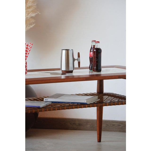 Vintage Teak and Ceramic Coffee Table from Gemina Møbler, 1960s For Sale - Image 6 of 15