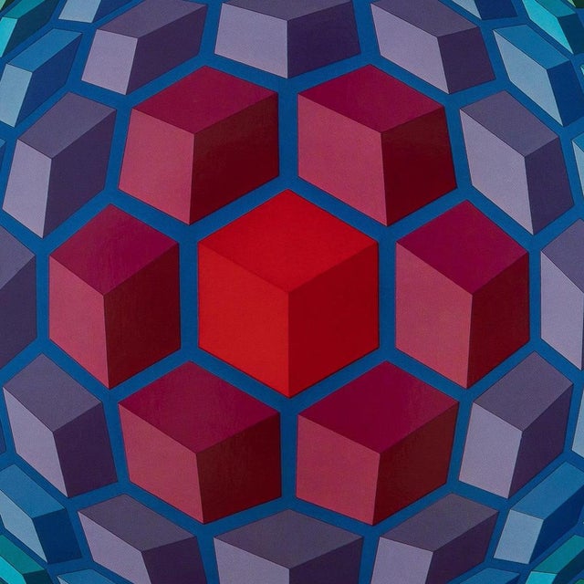 Victor Vasarely, CHEYT MC 4, Etching For Sale - Image 5 of 6