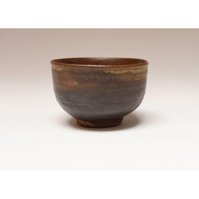 Mid-Century Modern Vintage Petite Studio Ceramic Earth Tone Pottery Bowl Vessel by Deanna Nichols For Sale - Image 3 of 13