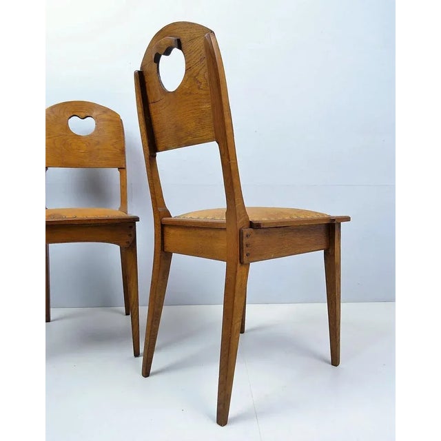 Set of Dining Chairs by Richard Riemerschmid for United Workshops Dresden Hellerau, 1903 For Sale - Image 5 of 12