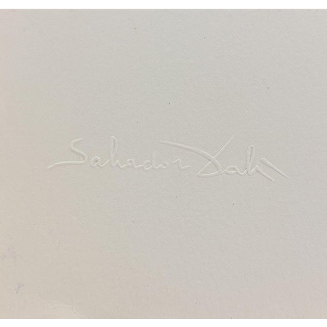 Salvador Dali "Caring for a Surrealist Watch" Print, 1971 For Sale - Image 10 of 11