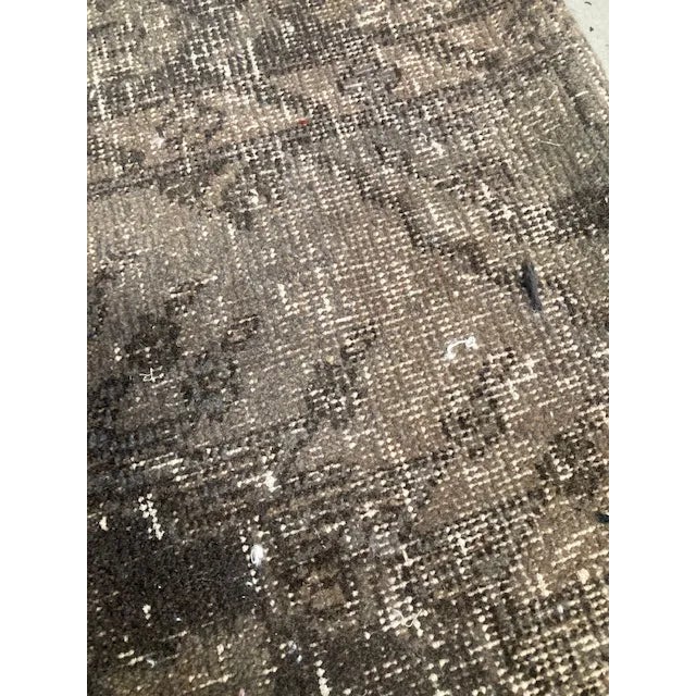 1960s Overdyed Turkish Oushak Pillow 24" X 24" For Sale In Los Angeles - Image 6 of 6