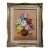 1950s Italian Artist R. Rosini Flowers Still Life Framed Original Signed Art For Sale