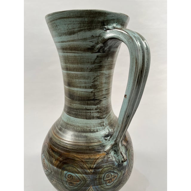 Ceramic Vase by Jean De Lespinasse, 1950s For Sale - Image 3 of 6