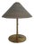 Large Glass and Brass Table Lamp by Peill and Putzler, 1970s For Sale