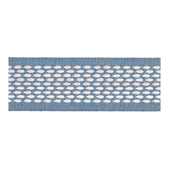 Schumacher Portola Tape Indoor/Outdoor In Sky For Sale