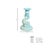 Early 21st Century Turquoise Blue Candle Stick Holders (Set of 2) For Sale - Image 5 of 5