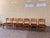 This beautiful set of six Scandinavian dining chairs is crafted in solid pine and showcases an elegant, well-balanced...