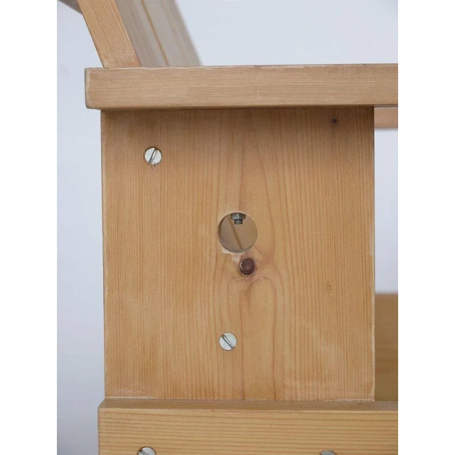 Crate Armchair by Gerrit Rietveld for Gerard van de Groenekan, 1970s For Sale - Image 12 of 18