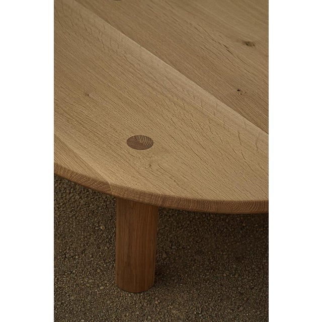 Nahele Varnished Oak Nesting Tables by La Lune, Set of 2 For Sale - Image 11 of 18