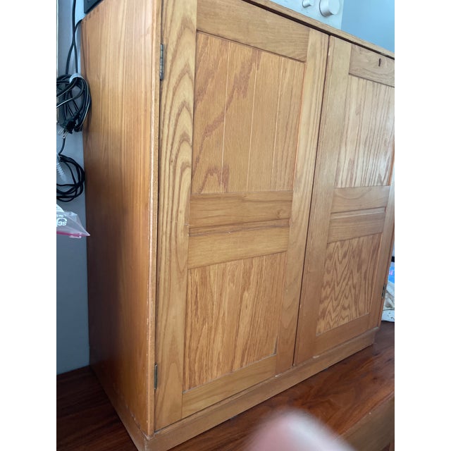 1970s Mogens Kosh Danish Oak Cabinet, Attributed For Sale - Image 12 of 13