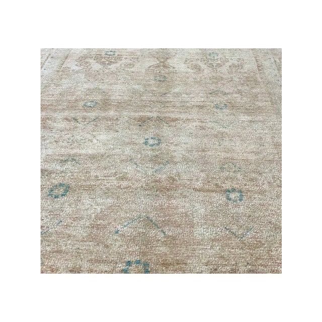 Brown 1970s Vintage Old Persian Hamedan Runner Rug 4x13 For Sale - Image 8 of 9