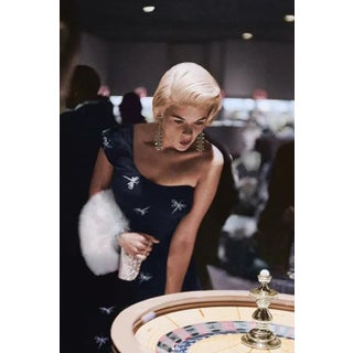 Jayne Mansfield at the Roulette Wheel Archival Pigment Print 40" X 60" Inches For Sale