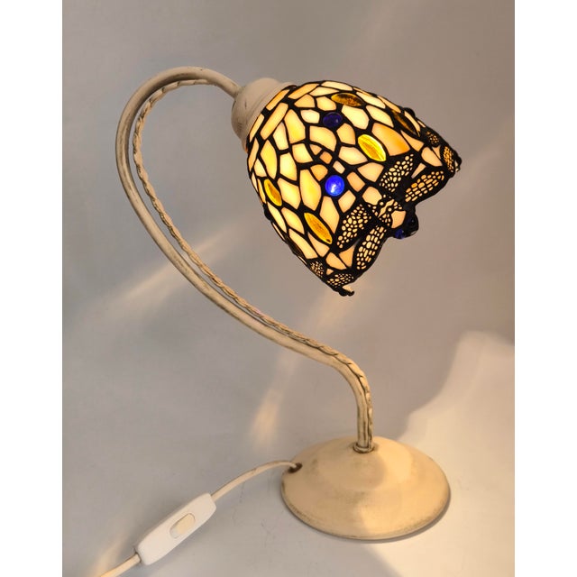 Mediterranean Dragonfly Lamp From the 1980s For Sale - Image 14 of 16