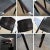 Vintage Modern Armchairs Herman Miller Chrome & Black Original Fabric, a Pair For Sale - Image 12 of 13