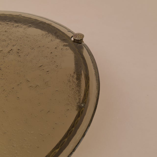 Large Round Brutalist Table in the style of Lothar Klute, 1980s For Sale - Image 6 of 7