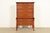 Baker Furniture Georgian Carved Walnut and Burl Wood Seven-Drawer Highboy Dresser, Circa 1960s For Sale - Image 15 of 15