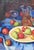 Modern Luise Kornsand, Fruit Still Life, 1941, Oil Painting on Canvas, Framed For Sale - Image 3 of 9