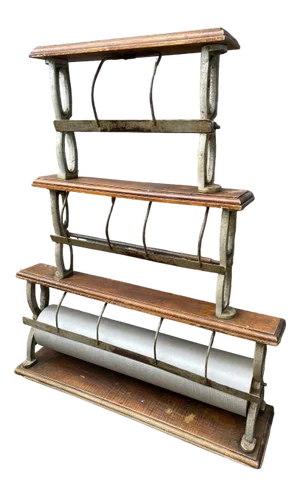 Paper Cutter Dispenser in Fir