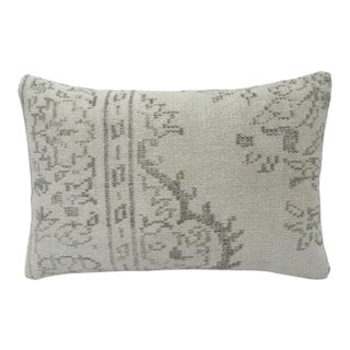 Cream & Gray Pillow Cover For Sale