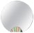 Small Eclipse Mirror by Reflections Copenhagen For Sale