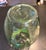 Anchor Hocking Hocking Uranium Glass Cameo Ballerina 8” Vase For Sale - Image 4 of 9
