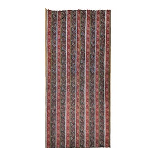 Mid-19th Century Hand-Woven Kashmiri Paisley Shawl, Wool, India For Sale