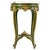 Louis XV Carved, Painted and Gilded Wood Pedestal Table For Sale