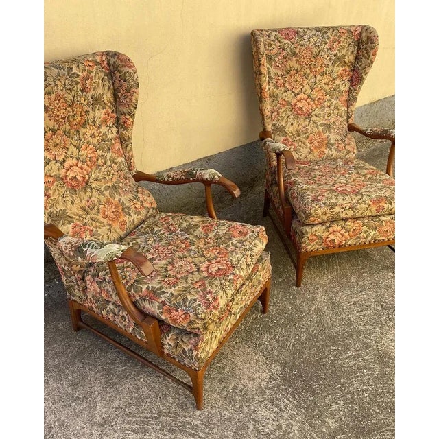 Set of Vintage Armchairs by Paolo Buffa for Frama, 1950s For Sale - Image 11 of 13