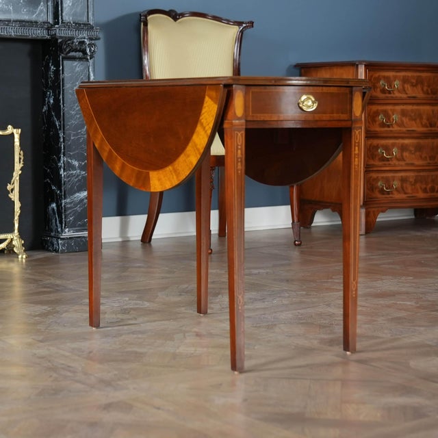 1990s 1990s Vintage Councill Pembroke Table For Sale - Image 5 of 13