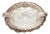 Circular Silver Ashtray with the Coat of Arms of Portugal For Sale