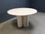 Ivory Italian Round Travertine Dining Table, 1970s For Sale - Image 8 of 14