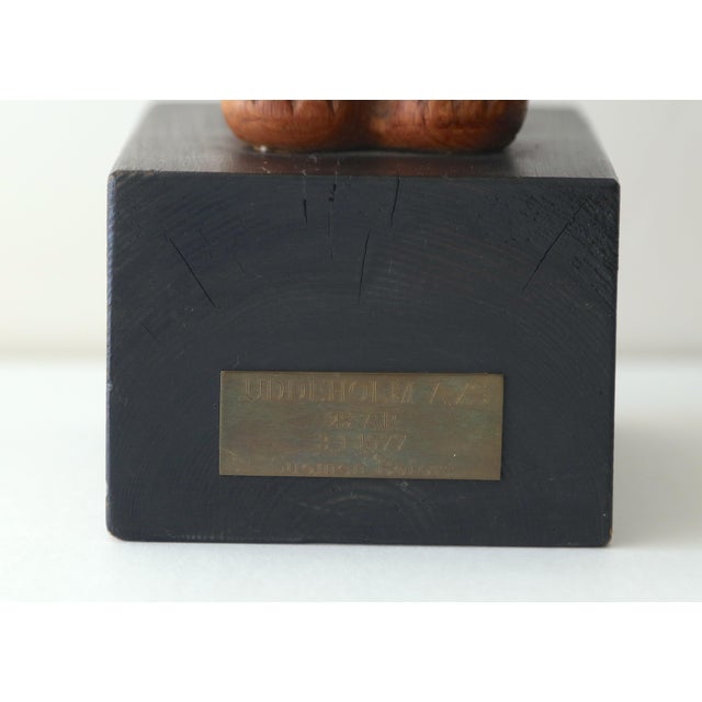 Finnish Lynx Sculpture by W. Hynninen Mid-Century For Sale - Image 10 of 11