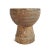 Beautiful old vintage Indian hand carved wood mortar cup. Originally used to grind India spices for cooking. Each is...