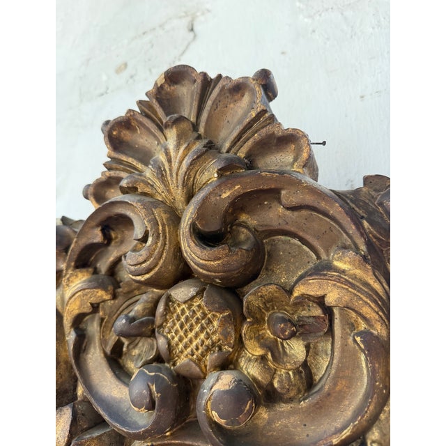 Antique Wooden Fireplace Mirror, 1800 For Sale - Image 14 of 18