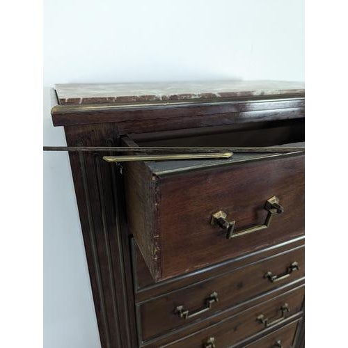 Louis XVI Trompe Loeil Weekly Secretary Desk For Sale - Image 5 of 13
