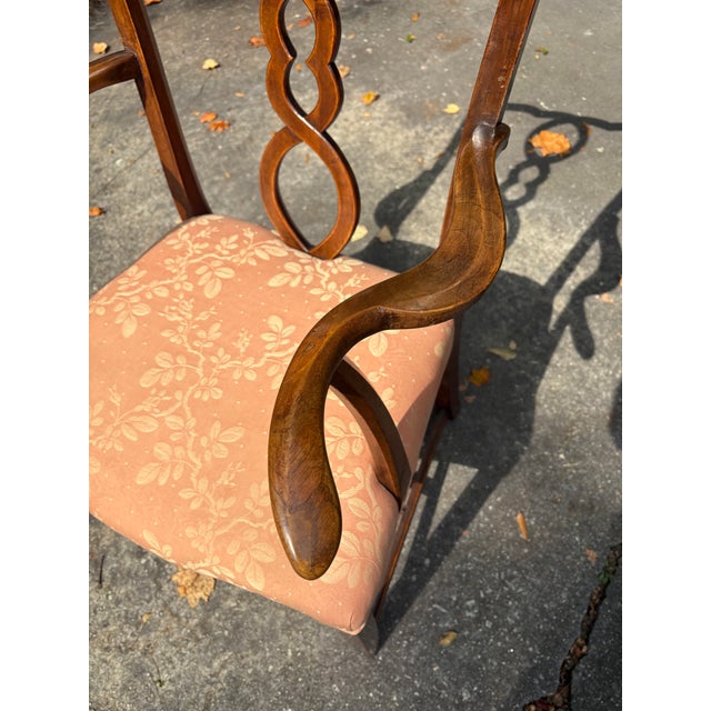 English English 18th Century Chippendale Chair of Unusual Style For Sale - Image 3 of 10
