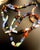 Mid-Century Modern MCM Jewelry Vibrant Bohemian/Czech Lampwork Art Glass Beaded Necklace For Sale - Image 3 of 5