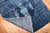 Blue Chinese Antique Rug, 2'3'' X 4'2'' For Sale - Image 4 of 6