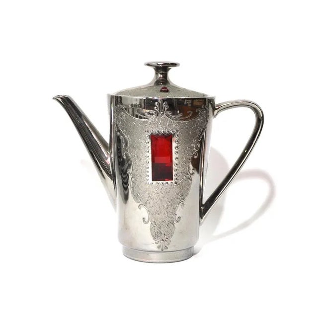 Vintage Tea Service by Seltmann Bavaria, Set of 30 For Sale - Image 10 of 11